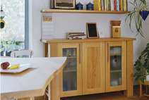 Sideboard aus Buche-Massivholz 