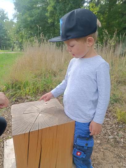 Fotos von den Jahresringzähelnden Kindern 